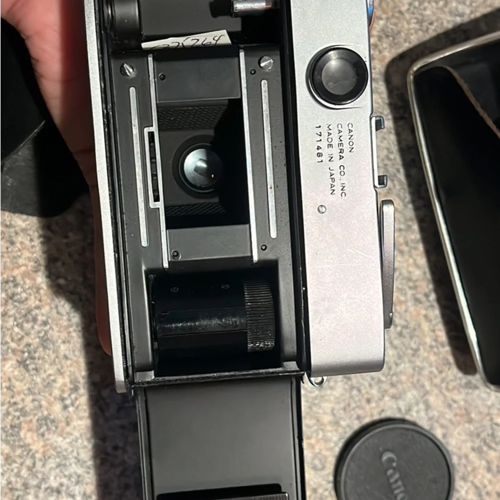 Old 35mm canon film camera